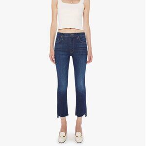 MOTHER The Insider Crop Step Fray Jeans – Off Limits – Size 25